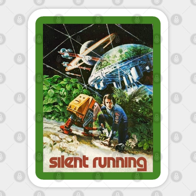 Silent Running Sticker by darklordpug